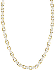 Gold Hermes Diamond Chain