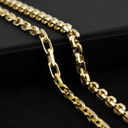 10K Gold Hermes Necklace / 5 MM