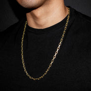 10K Gold Hermes Necklace / 5 MM