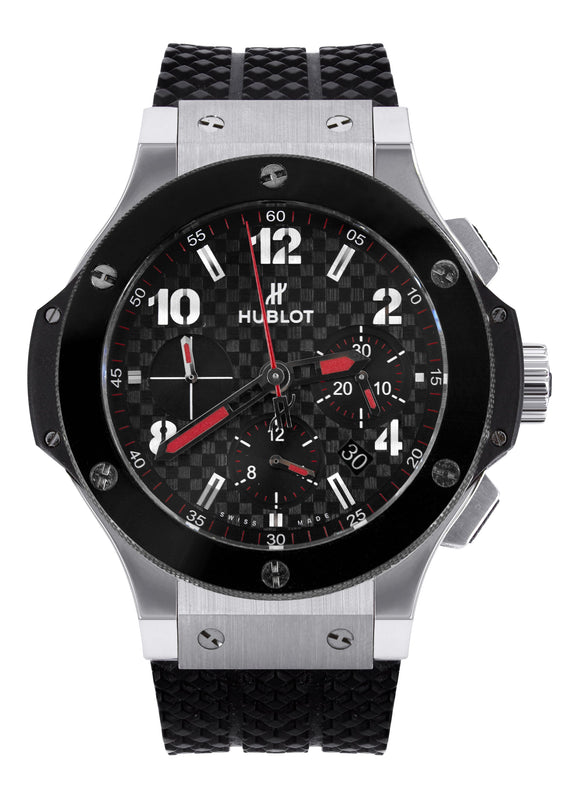 HUBLOT BIG BANG 41 MM CHRONOGRAPH |STAINLESS STEEL | RUBBER STRAP