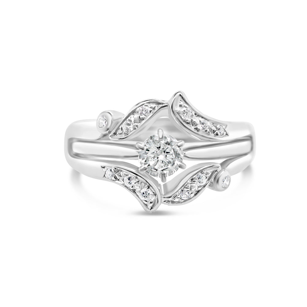 Gold Diamond Engagement Ring | 14K | 1.0 CTW