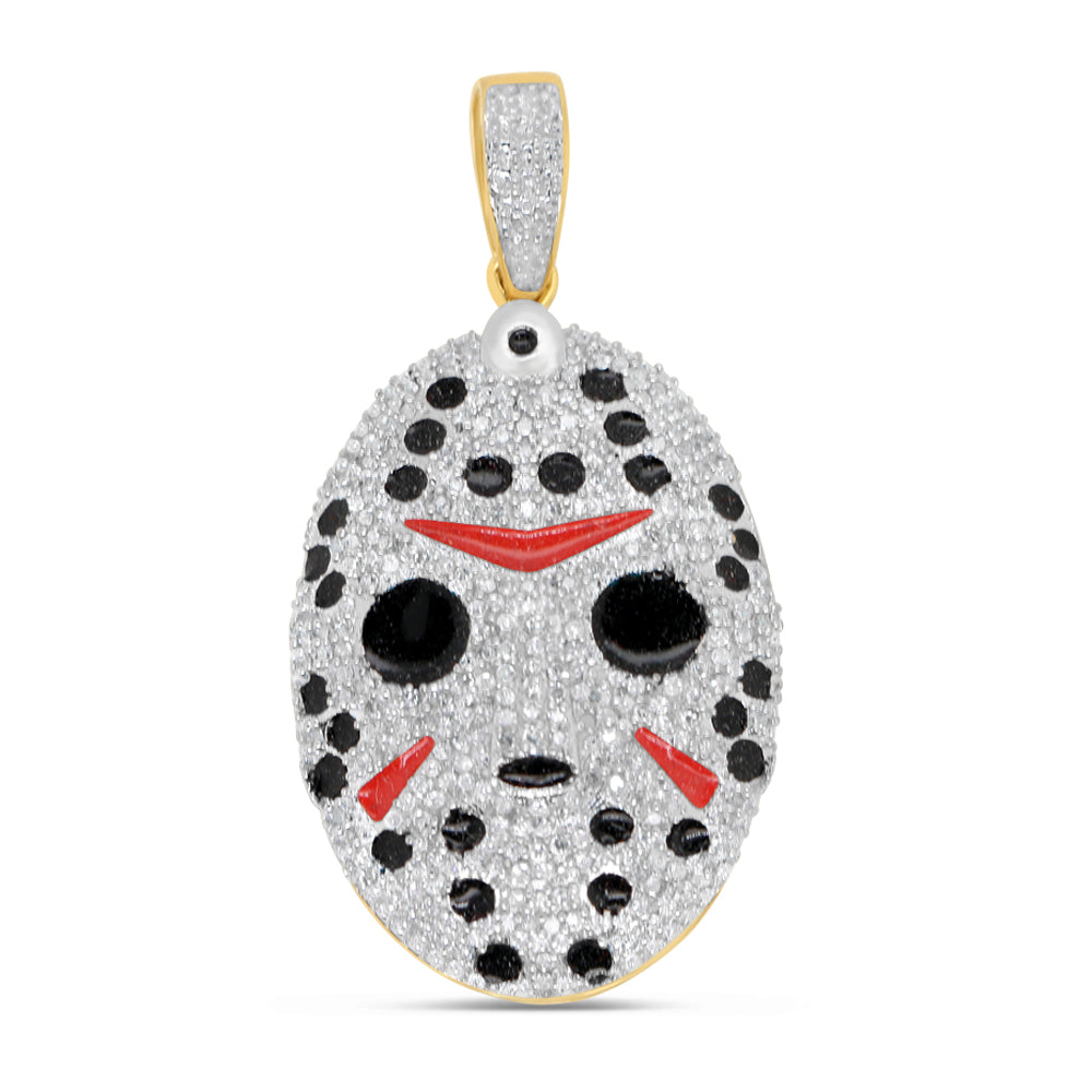 Jason Pendant - Yellow Gold Diamond Pendant | 0.76 CTW | 10K