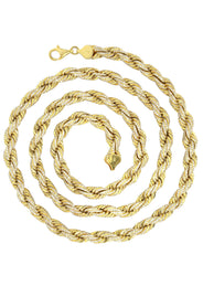 Iced Out Rope Chain