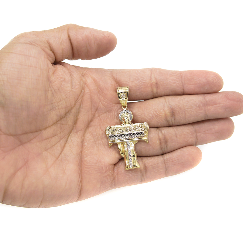 10K Gold Jesus Last Supper Pendant | 3.6 Grams