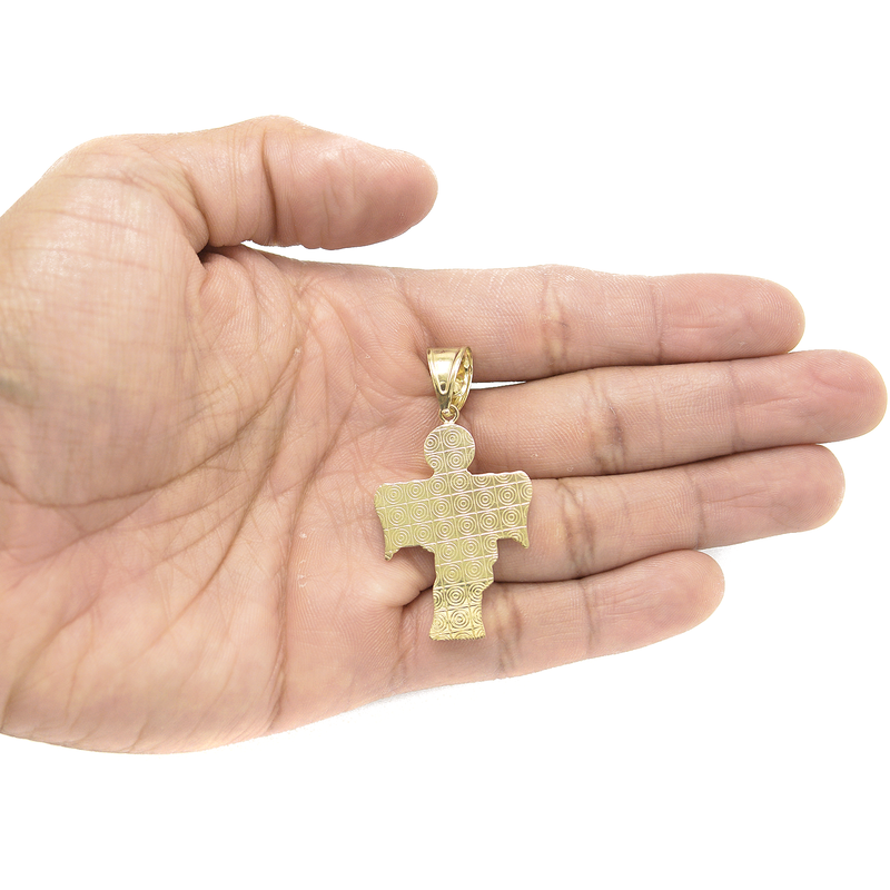 10K Gold Jesus Last Supper Pendant | 3.6 Grams