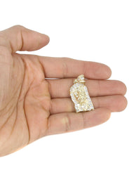 10K Yellow Gold Jesus Piece Necklace | Appx. 13.5 Grams