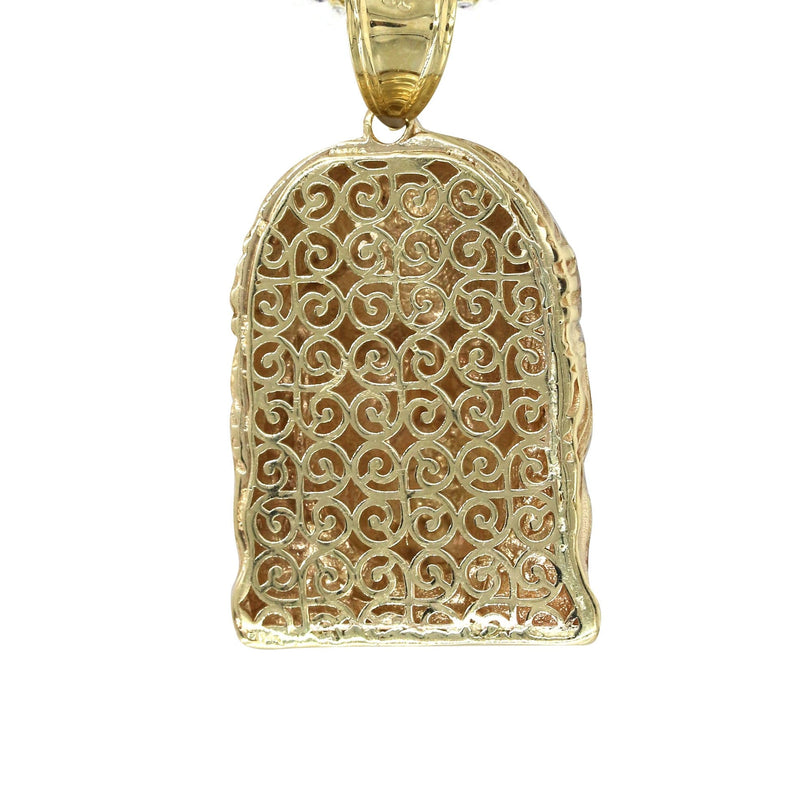 10K Yellow Gold Jesus Piece Necklace | Appx. 21.6 Grams