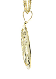 10K Yellow Gold Jesus Piece Necklace | Appx. 17.1 Grams