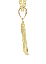 10K Yellow Gold Jesus Piece Necklace | Appx. 17.1 Grams