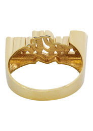 14K Script Gold Name Ring | Appx. 5 Grams