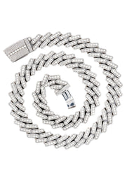 High End Jewelry - Iced Out Diamond Cuban Link Chain
