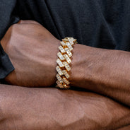 High End Jewelry - Iced Out Miami Cuban Baguette Bracelet