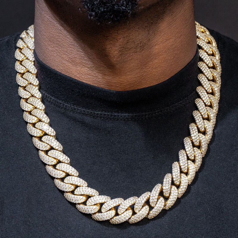 High End Jewelry - Iced Out Diamond Miami Cuban Link Chain