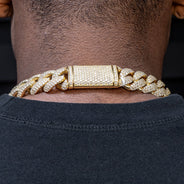 High End Jewelry - Iced Out Diamond Miami Cuban Link Chain