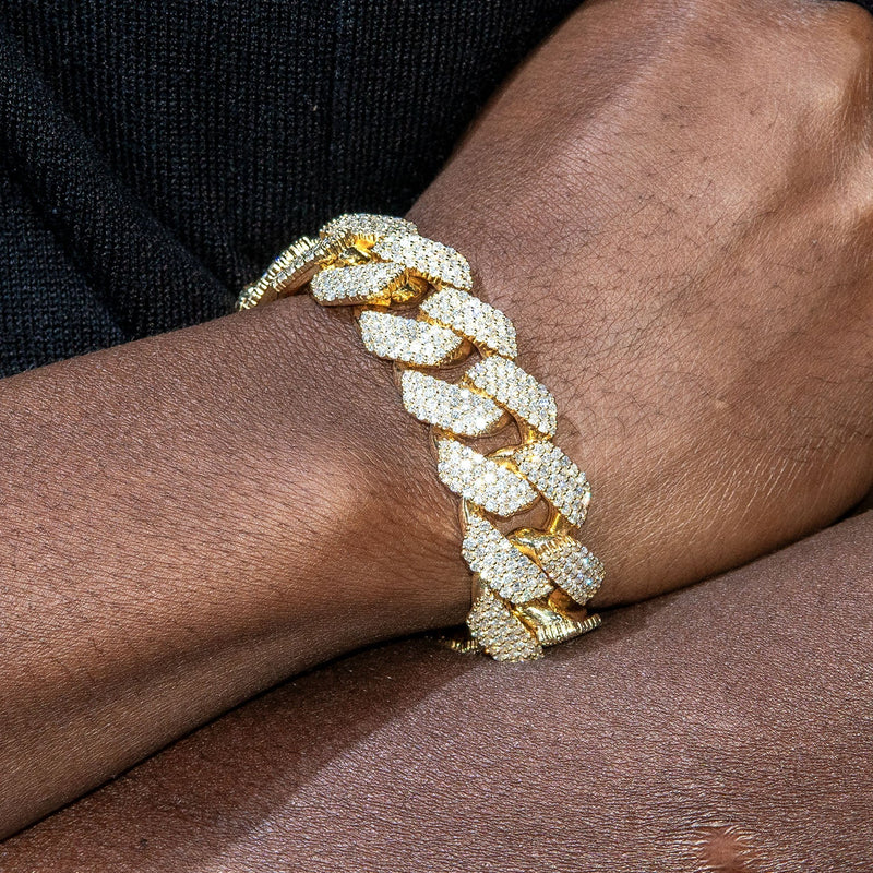 High End Jewelry - Iced Out Miami Cuban Link Bracelet