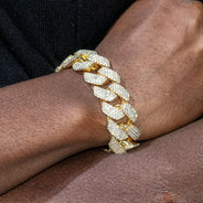 High End Jewelry - Iced Out Miami Cuban Link Bracelet