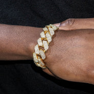 High End Jewelry - Iced Out Miami Cuban Link Bracelet