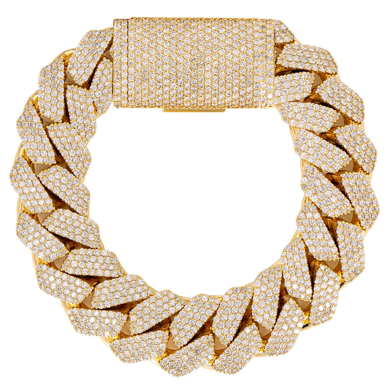 High End Jewelry - Iced Out Miami Cuban Link Bracelet