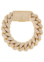 High End Jewelry - Iced Out Miami Cuban Link Bracelet