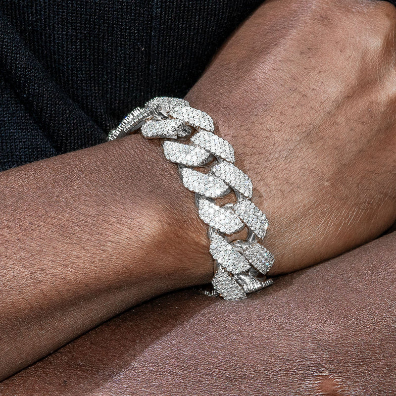 High End Jewelry - Iced Out Miami Cuban Link Bracelet