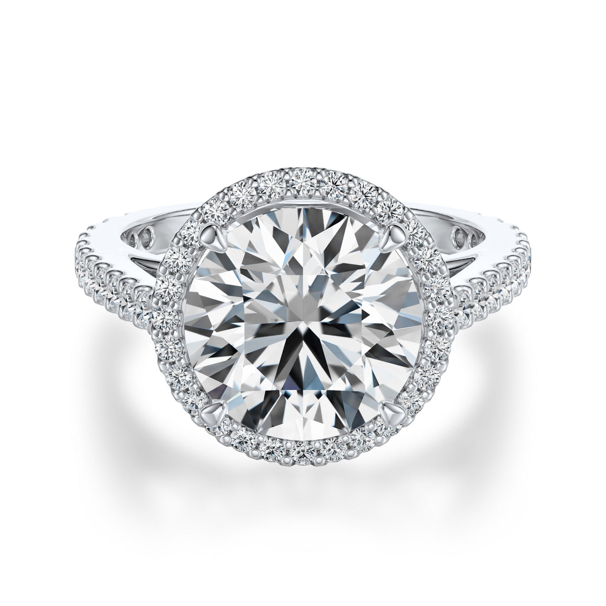 Kate 2ct Round engagement ring setting