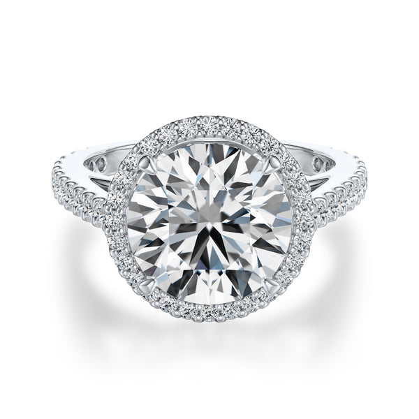 Kate 2ct Round engagement ring setting