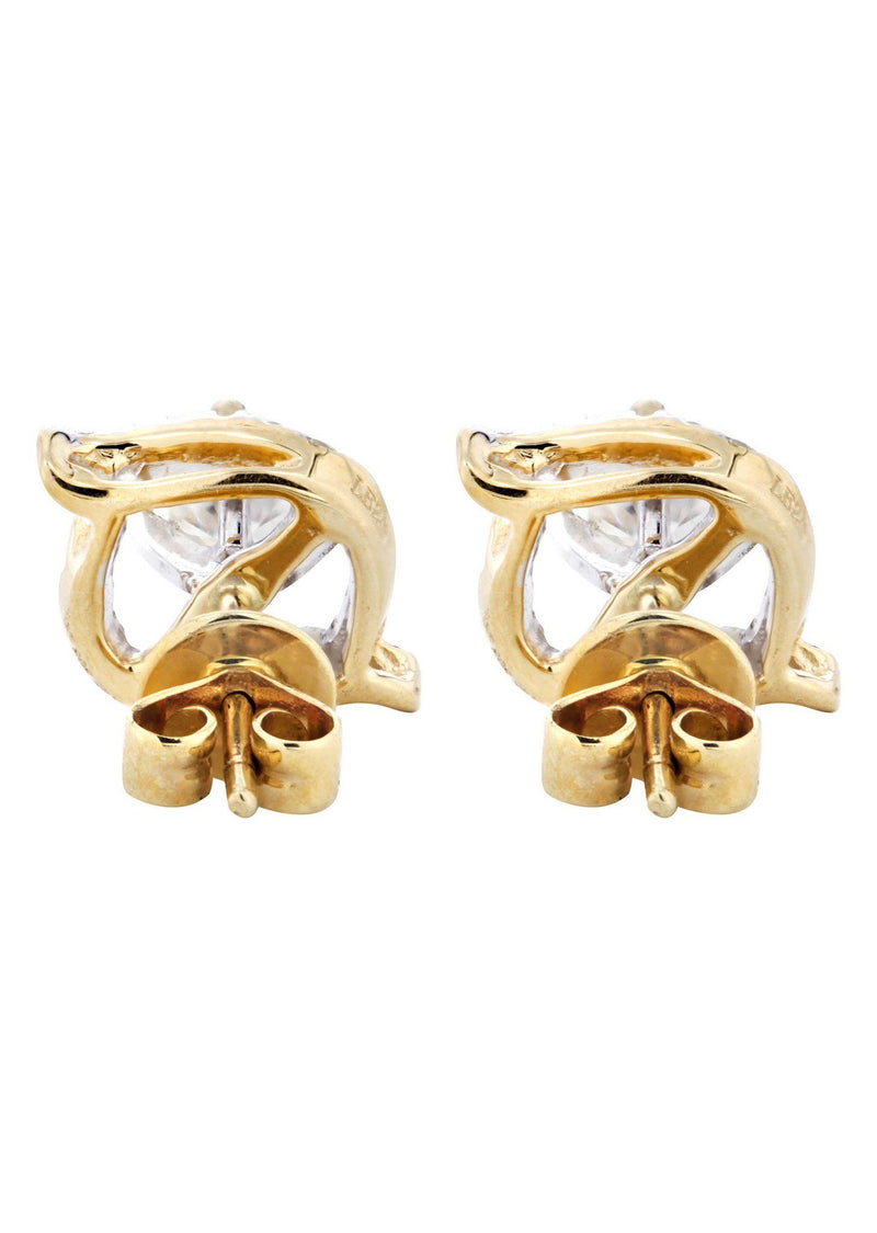 Round Diamond Stud Earrings | 1.64 Carats