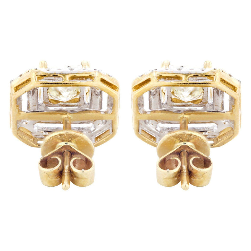 Princess Diamond Stud Earrings | 2.23 Carats