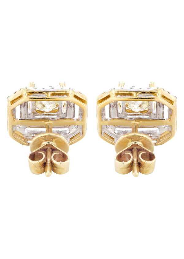 Princess Diamond Stud Earrings | 2.23 Carats