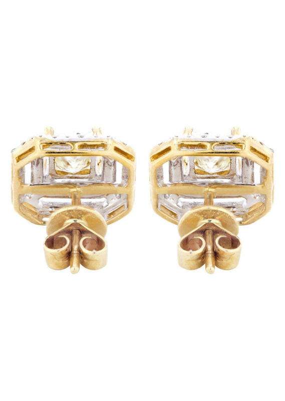 Princess Diamond Stud Earrings | 2.23 Carats