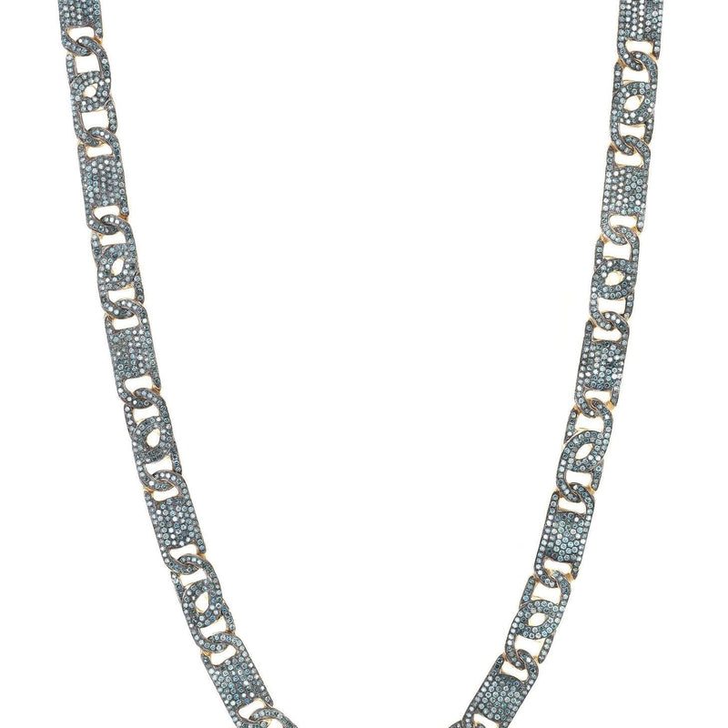 Fancy Link Chain | 9.41 Carats | 8 Mm Width | 24 Inch Length