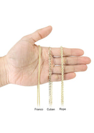 14K Yellow Gold Ankh Diamond Necklace  | 2.13 Carats
