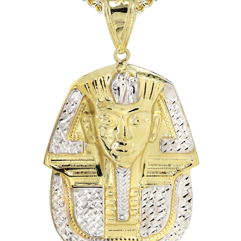 10K Yellow Gold Pharaoh Necklace | Appx. 17.4 Grams