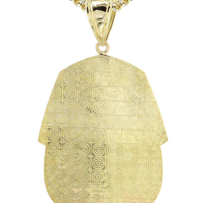 10K Yellow Gold Pharaoh Necklace | Appx. 17.4 Grams