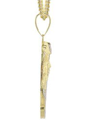10K Yellow Gold Pharaoh Necklace | Appx. 17.4 Grams