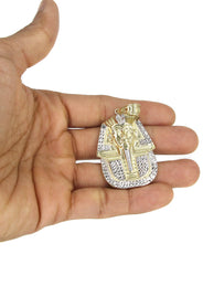 10K Yellow Gold Pharaoh Necklace | Appx. 17.4 Grams