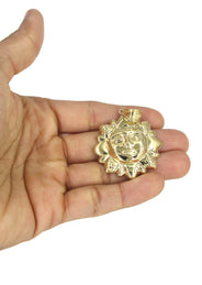10K Yellow Gold Sun Necklace | Appx. 15.9 Grams