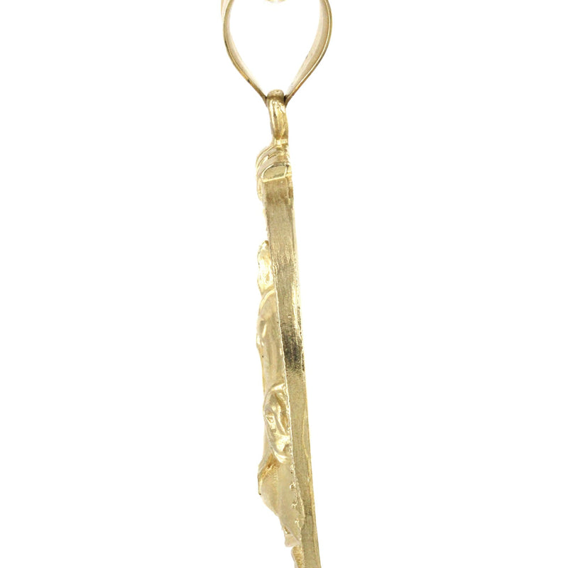10K Yellow Gold Horse Necklace | Appx. 21.1 Grams