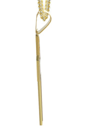 10K Yellow Gold Crucifix Necklace | Appx. 55 Grams