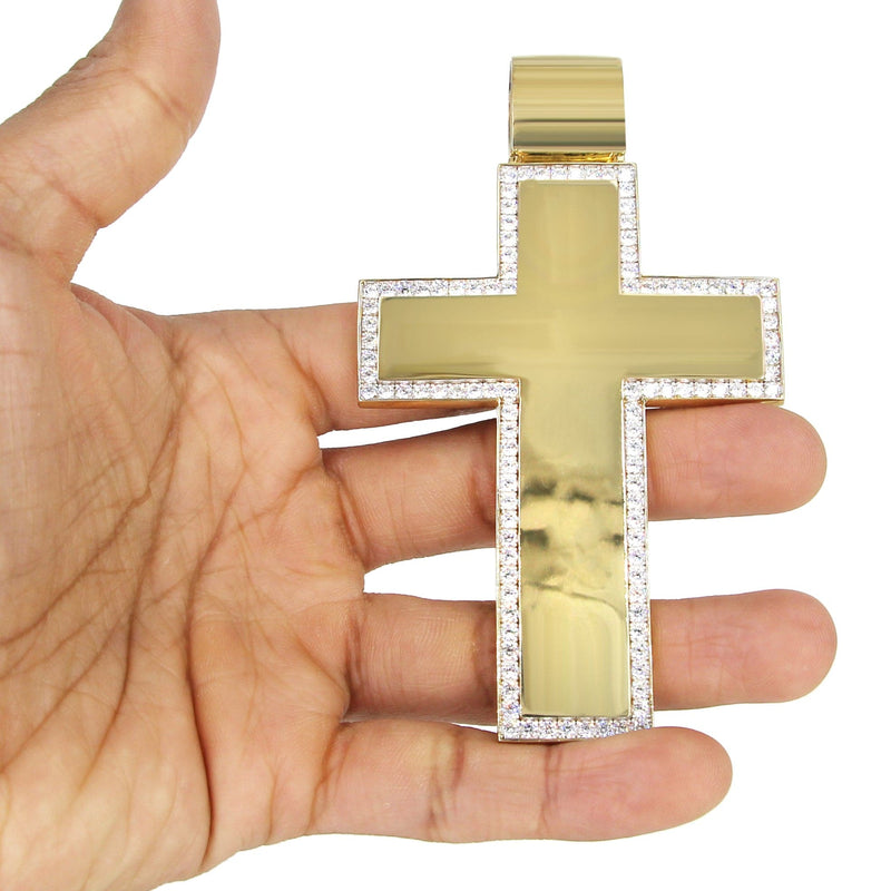 10K Yellow Gold Crucifix Necklace | Appx. 55 Grams