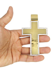 10K Yellow Gold Crucifix Necklace | Appx. 55 Grams