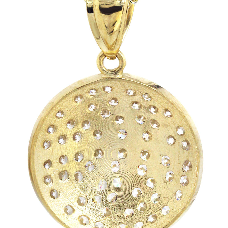 10K Yellow Gold Basketball Necklace | Appx. 16.2 Grams