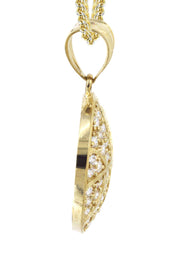 10K Yellow Gold Basketball Necklace | Appx. 16.2 Grams