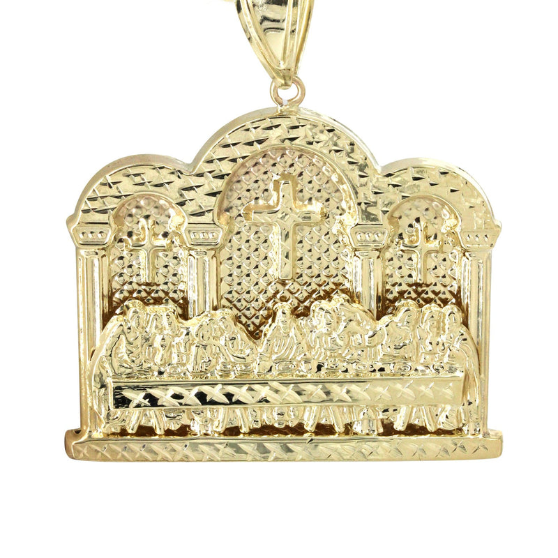10K Yellow Gold Last Supper Necklace | Appx 18.3 Grams