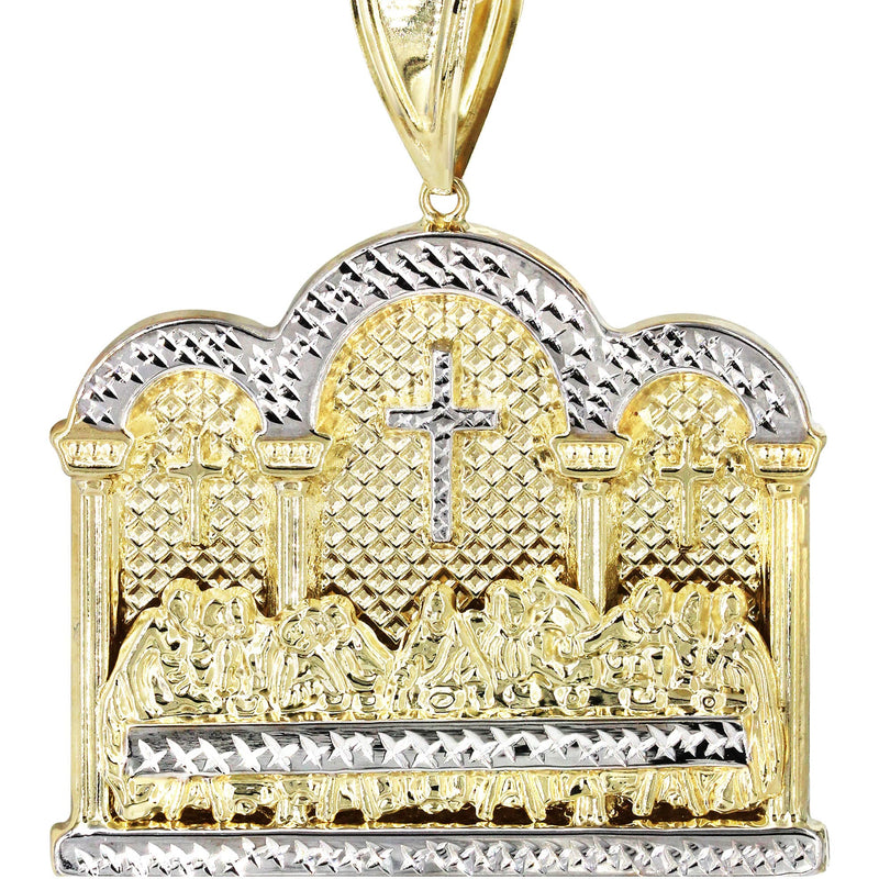 10K Yellow Gold Last Supper Necklace | Appx 25.1 Grams