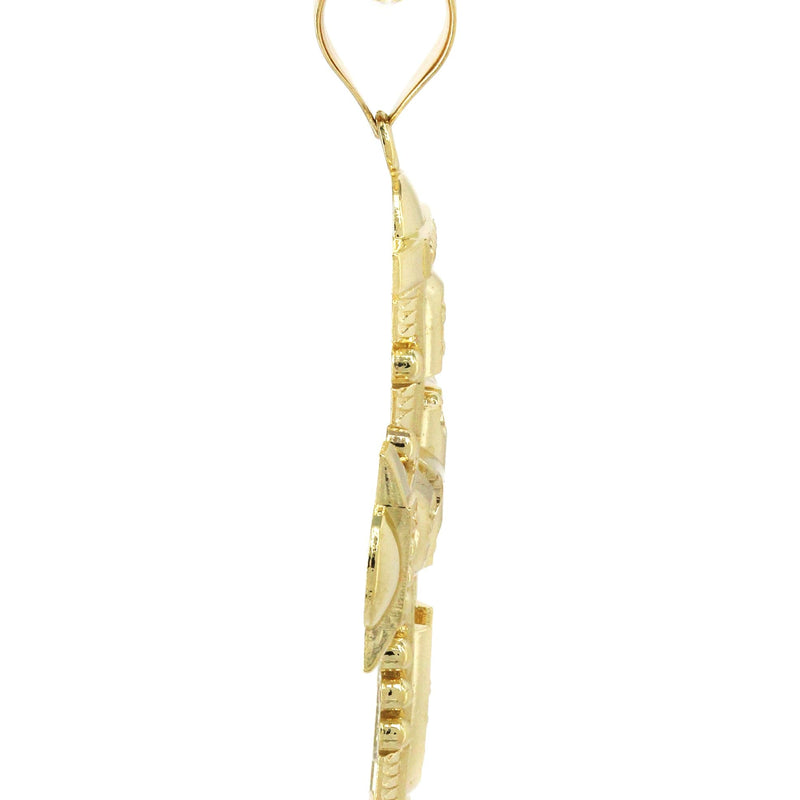 10K Yellow Gold Cross  Necklace | Appx. 15.1 Grams