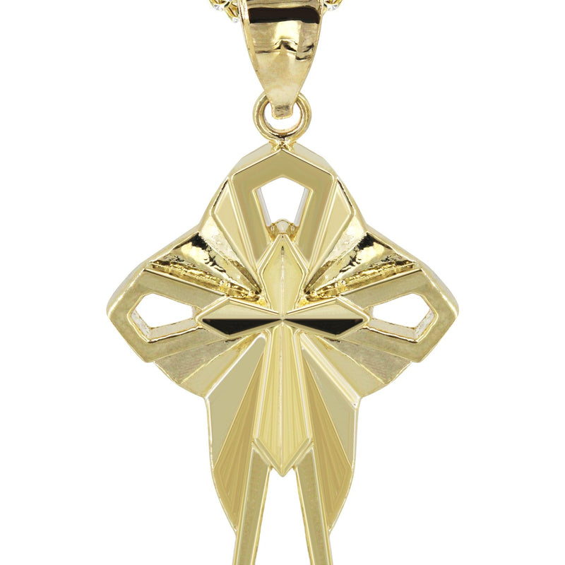 10K Yellow Gold Cross  Necklace | Appx. 10.9 Grams