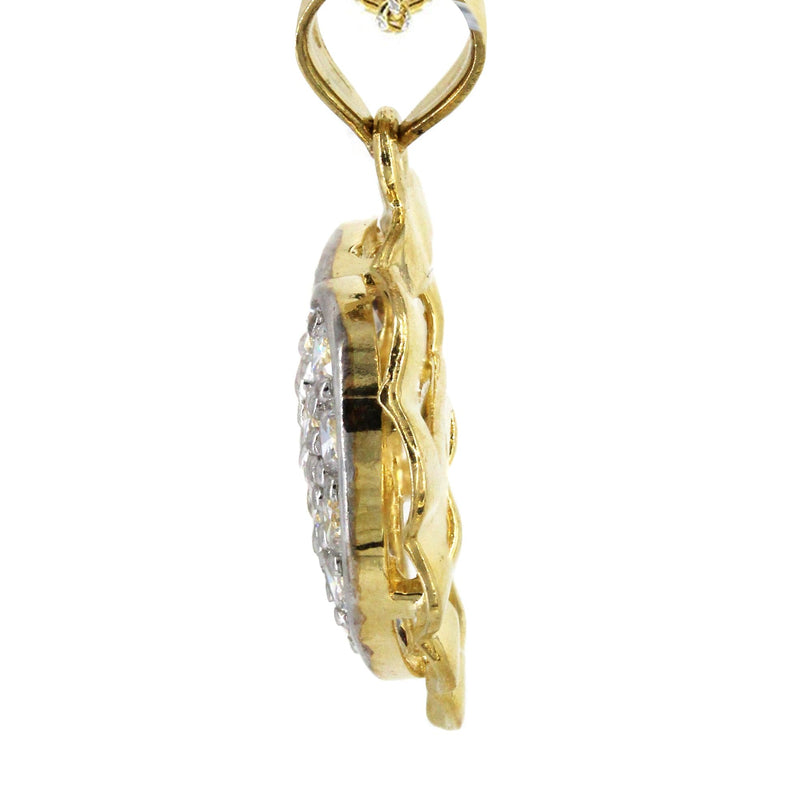 10K Yellow Gold Heart Necklace | Appx. 14.1 Grams
