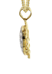 10K Yellow Gold Heart Necklace | Appx. 14.1 Grams
