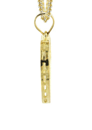 10K Yellow Gold Heart Necklace | Appx. 14.2 Grams